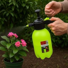 Püskürtme Pompası 2 Litre Hacimli, Elde Taşınabilir Su Püskürtücü, Basınçlı Bitki Sulayıcı Şişe