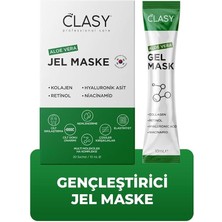 Aloe Vera Jel Maske – Organik Aloe Jel ile Yüz ve Cilt Bakımı – Güneş Yanığına Karşı Ferahlatıcı Maske – Seyahat Boyu Nemlendirici, 10 Ml.