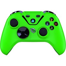 Clutch Kablosuz Titreşim Geri Bildirimli Yeşil Gamepad - Bluetooth ve 2.4 Ghz PC Uyumluluğu