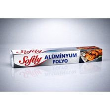 NW NessiWorld Softy Alüminyum Folyo 3,5 Metre Mutfak Folyosu Isıya Dayanıklı Gıda Saklama ve Fırın Folyosu 1 Adet