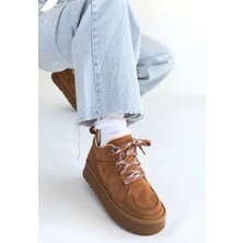 Erbilden Muden Taba Süet Bağcıklı Bot