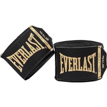 Elite Boxing Hand Wraps 180" Black/gold
