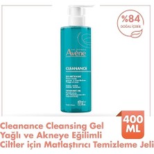 Avene Cleanance Gel Nettoyant - Yüz ve Vücut Temizleme Jeli 400 ml 1 Paket (1 x 1 Adet)