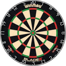 Darts Blade 6 Professional Bristle Dartboard With Official Tournament Specifications | Endorsed By The Pdc