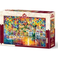 Art Puzzle Düşler Limanı 2000 Parça Eğitici Oyuncak 3+ Yaş İçin Ahşap / Karton Malzemeden