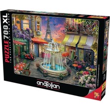 Puzzle - Paris Meydanı / 700 Parça Puzzle, #2701