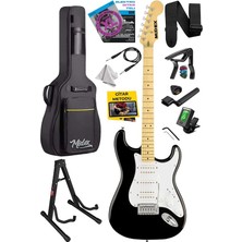 RPH-40WB-ST Siyah Beyaz Elektro Gitar Seti Hsh Manyetik Maple Klavye Üst Kalite