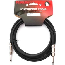 IPCV-241B 3 Metre Siyah Enstrüman Kablosu - Siyah/yeşil