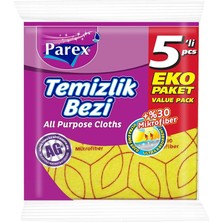 30% Mikrofiber Temizlik Bezi 5'li