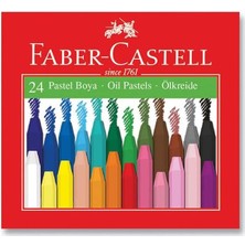 Pastel Boya, 24 Renk, Pratik Taşıma Çantalı, Canlı ve Yumuşak Renkler, Kolay Kullanım, Şık Tasarım