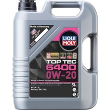 Moly Top Tec 6400 0W-20 5 L Otomotiv Bakım Ürünü