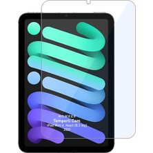 iPad Mini 8.3 Inç (6. Nesil) Uyumlu Temperli Ekran Koruyucu Kırılmaz Cam Glass 2021 A2567 A2568 A2569