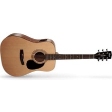 Natürel Elektro Akustik Gitar