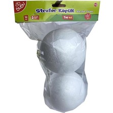 Strafor Köpük Top 12 Cm. 2'li