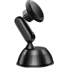 Privity Serisi Mıknatıslı Araç Içi Telefon Tutucu Vantuzlu Magnet 360 Derece Telefon Tutucu HL-003