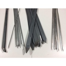 - Mangal Seti (55CM) - 10 Adana Kebap Şişi, 10 Ciğer Şiş, 10 Adet Kuşbaşı Şiş, Maşa
