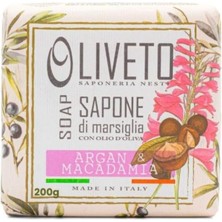 Dante Saponeria Olıveto & Macadamia Katı Sabun 200 G | Besleyici | Argan ve Fındık Özlü