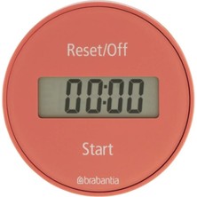 Brabantia BRB-8710755121982-BRA 121982-006-01-TASTY+ Terracotta Pınk Manyetik Mutfak Zamanlayıcısı