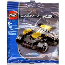 Racers Mini Set 4308 Yellow Racer