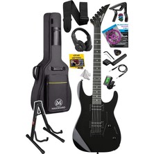 Grade-St Elektro Gitar Black Rosewood Klavye HH Modeli  Yüksek Kaliteli Dayanıklı Performans