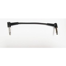 Gitar Pedalı Için Patch Kablo 15CM. Siyah