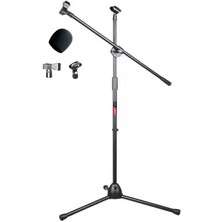 MS06S Mikrofon Standı - Mikrofon Sehpası (Sünger ve Tutacak Dahil)