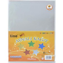 Aynali Metalik Karton 5 Renk 10'lu 23 x 33 cm