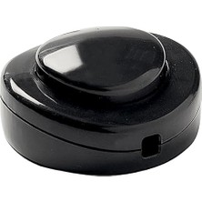 Ayakla Kumandalı Yer Tipi Lamba Anahtarı – Siyah Renkli, Ara Puar Tipi Devre Kesici, Pratik Aç/kapa Pedalı