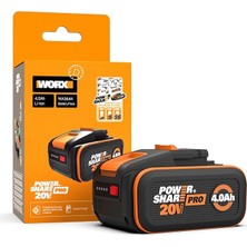 WA3644 20VOLT 4.0AH. Li-Ion Powershare Pro Yedek Akü