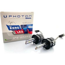 LED Xenon Oto Ampul Photon Zero Fansız Sarı