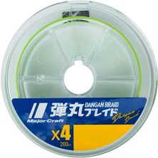 Craft Dangan Braid Ip Db4 Pe 0.8/0.12MM/14LB/6.1KG/150 Metre Green