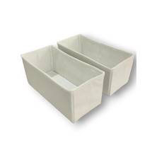 Beyaz Çekmece Içi Düzenleyici Organizer Set - Çok Amaçlı Dolap Içi Kutu Seti (28 * 13 * 13)