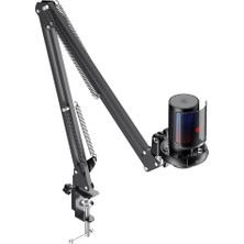 Gamenote GK50 Pro Rgb Gaming Profesyonel Oyuncu Yayıncı Mikrofonu ve Masa Standı