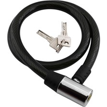 Kilidi 80 cm Halat Zincir Kilit Motosiklet Çelik Kilit Çap 14 Ø Hırsız Önleme Güvenlik