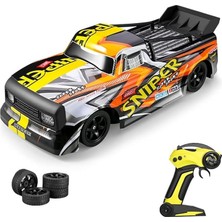 30 Km Hız Yapan Uzaktan Kumandalı Araba Şarjlı Drift Atan Hız Vitesli LED Işıklı 2 Kademeli Hız Vitesi 2 Farklı LED Işıklı Farlar Yedek Drift Lastikler (Pick Up)