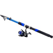 Star, Tam Takım Hobi Kıyı Olta Seti - 360CM Kamışla, TTS020, Standart, Siyah
