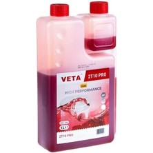 VETA 2T10 PRO 0W - 15 Viskoziteli İki Zamanlı Motor Yağı 1lt ACEA A3/B4 API SN/CF