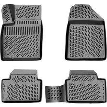 Kia x Ceed 2019 Sonrası Uyumlu 3D Havuzlu Paspas