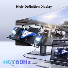 Type-C To 4K/60Hz HDMI 3*usb 3.0 100W Pd Güç Girişi Çoklayıcı Hub Adaptör