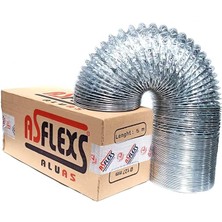 Alüminyum Aspiratör ve Davlumbaz Borusu (Bütün Uzunluklar) (5 Mt)