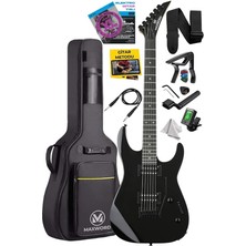 Grade Black Rosewood Klavye Hh Yüksek Kaliteli Elektro Gitar