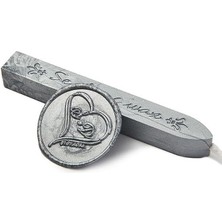 Mühür Mumu Çubuk Gümüş Renk Resmi Damga Zarf Davetiye