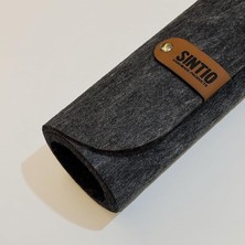 Mousepad Kaydırmaz Taban Ilaveli, Oyuncu Gamer Mouse Pad, Büyük Boy Large Ofis Tipi Mouse Ped, Fare Altlığı, Düz Masa Koruyucu Klavye Altı Mousepad (Antrasit, 40X90)