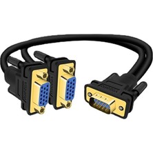 VGA To 2 VGA Çoklayıcı Splitter Y Kablo