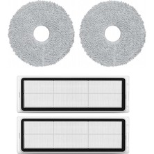 S10+(S10T Değil) Uyumlu Yedek Mop ve Hepa Filtre-4 Parça