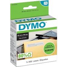 S0722520 Lw Iade Adres Etiketi, (25X54 Mm) 500 Etiket/paket