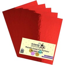 50X70 Metalik Aynalı Fon Kartonu 5 Adet 1 Paket Artlantis Aynalı Metalik Fon Kartonu