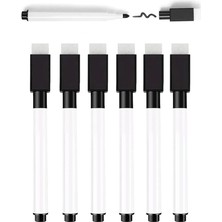 Adet Siyah Mini Beyaz Tahta Kalemi Buzdolabı Mıknatıslı Magnet Kalemi Yazı Tahtası Kalemi Ofis,okul, Ev Için