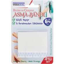 53.01.082 Resimli Çerçeve 4'lü Cırt Bant