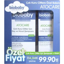 Kuru ve Atopik Ciltler Için Şampuan ve Krem